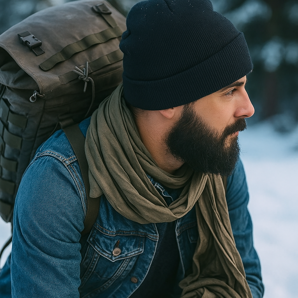 Premium Unisex Strickmütze – Weiche & Warme Winter Beanie für Damen & Herren | Elastisch, Komfortabel & Stilvoll | Perfekt für Outdoor & Alltag