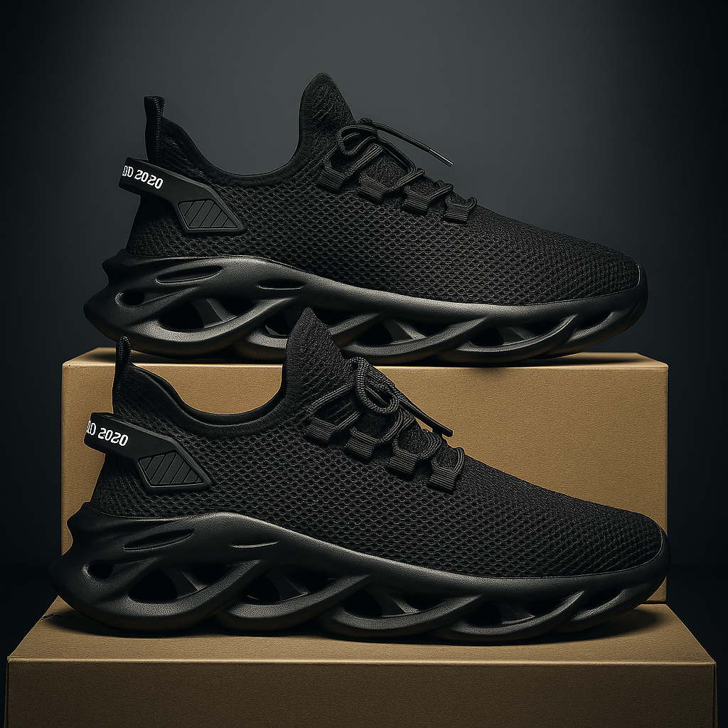 EALSQN Unisex Laufschuhe – Leichte, atmungsaktive Mesh-Sneaker mit EVA-Dämpfung