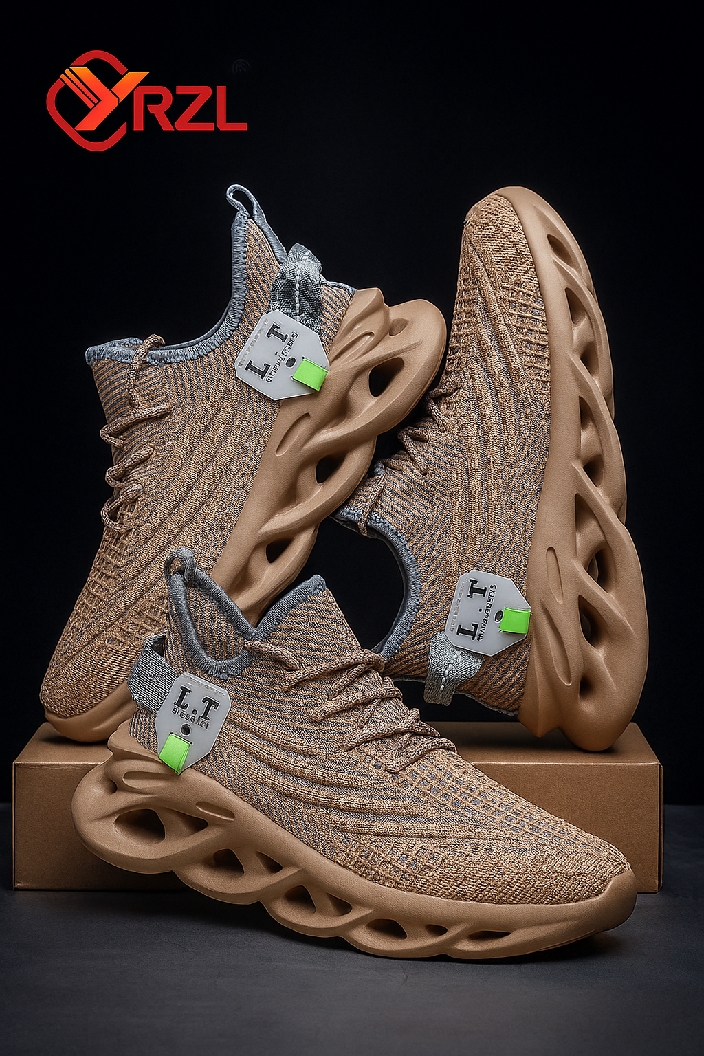 YRZL™ Herren-Sneaker – Atmungsaktiv, leicht & stylisch für Alltag & Training