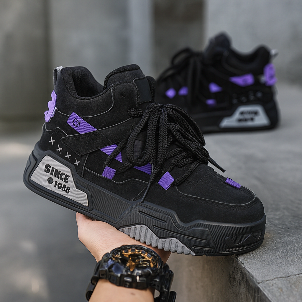 Herren Sneaker – Atmungsaktive Freizeit- & Laufschuhe | Bequeme Sportschuhe im Trend-Design | Leichte Alltags- & Fitness-Schuhe für Männer