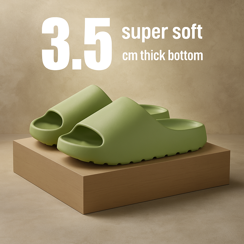 Coconut™ Cloud Slippers – Weiche EVA Slides mit dicker Sohle für Damen & Herren