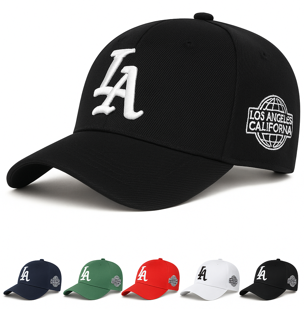 Unisex Baseball Cap mit Letter-Stickerei – Verstellbar, Sonnenschutz, Hip-Hop Style
