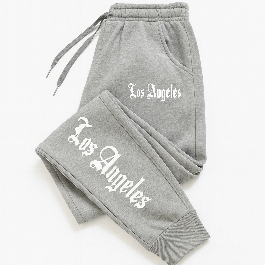Los Angeles Jogginghose – Unisex Streetwear Sweatpants | Lockerer Fit, Warm & Bequem