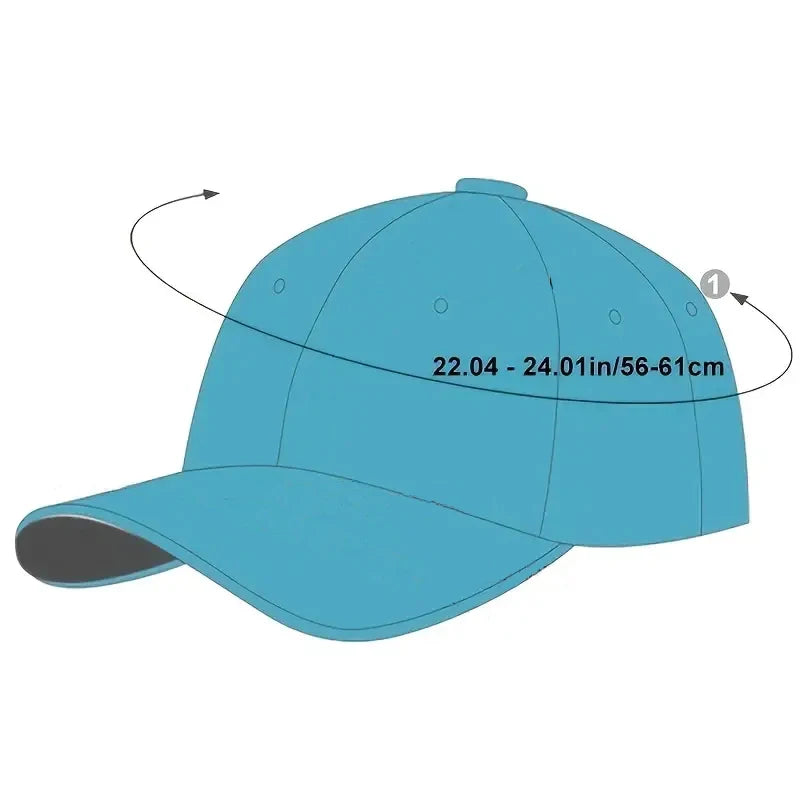 Cap im Cartoon-Style– Stylische Baseball Cap mit Netz & Sonnenschutz